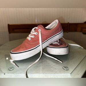 Salmon pink Vans woman’s size 7